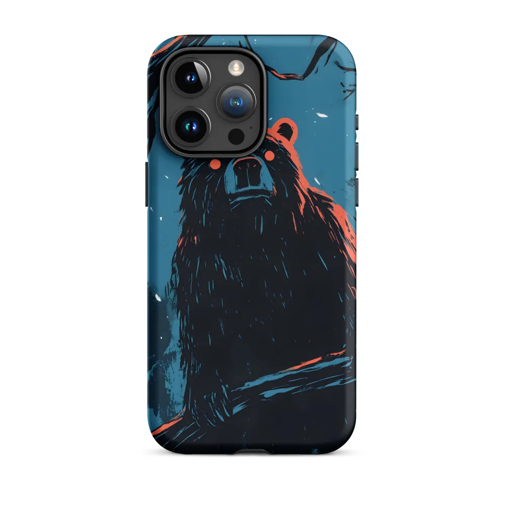 Eerie Majesty: A Bear in the Night