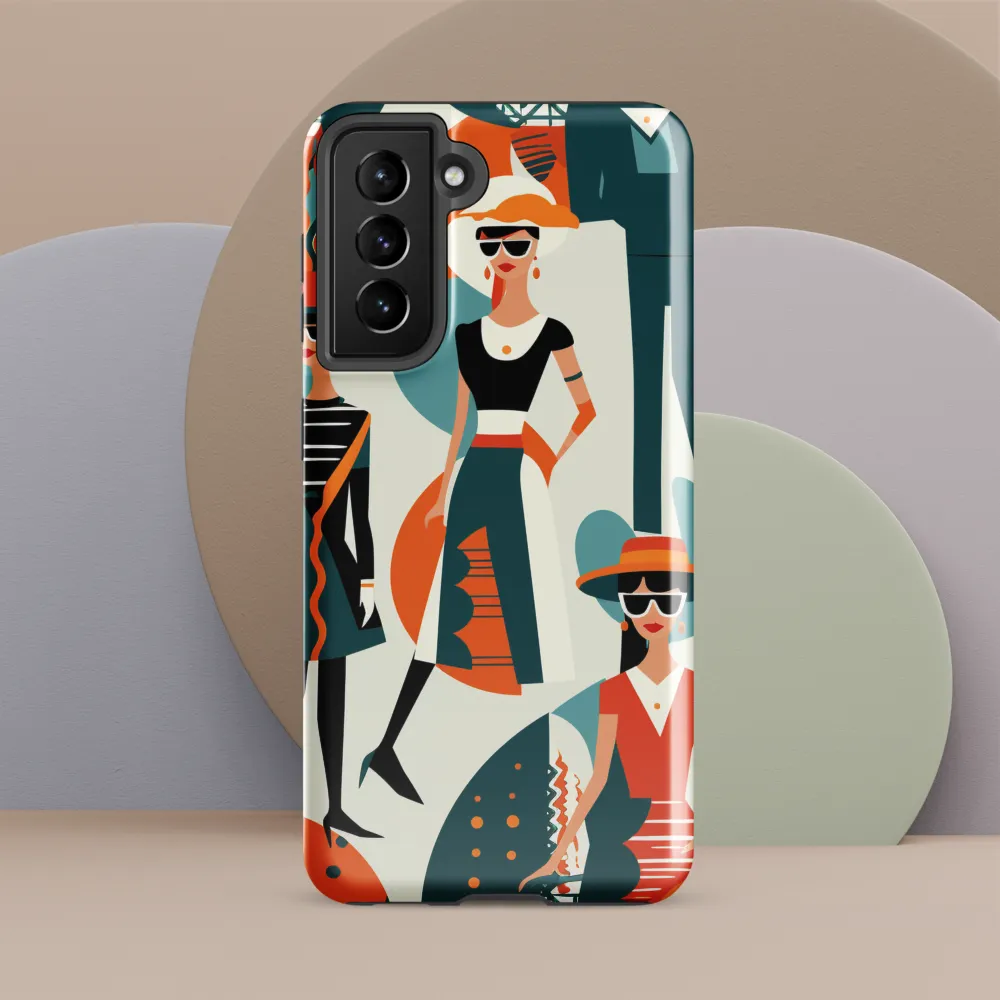 Chic Figures in Pop Art