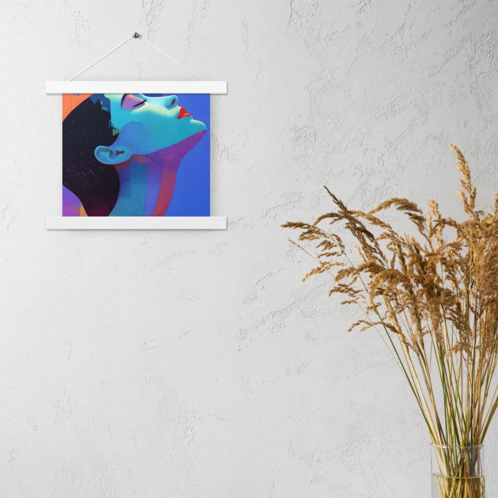 Ethereal Reverie | Poster With White Wood Hanger | 10″×10″