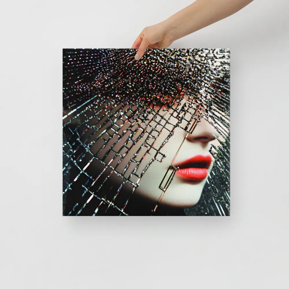 Fractured Identity | Canvas | 16″×16″
