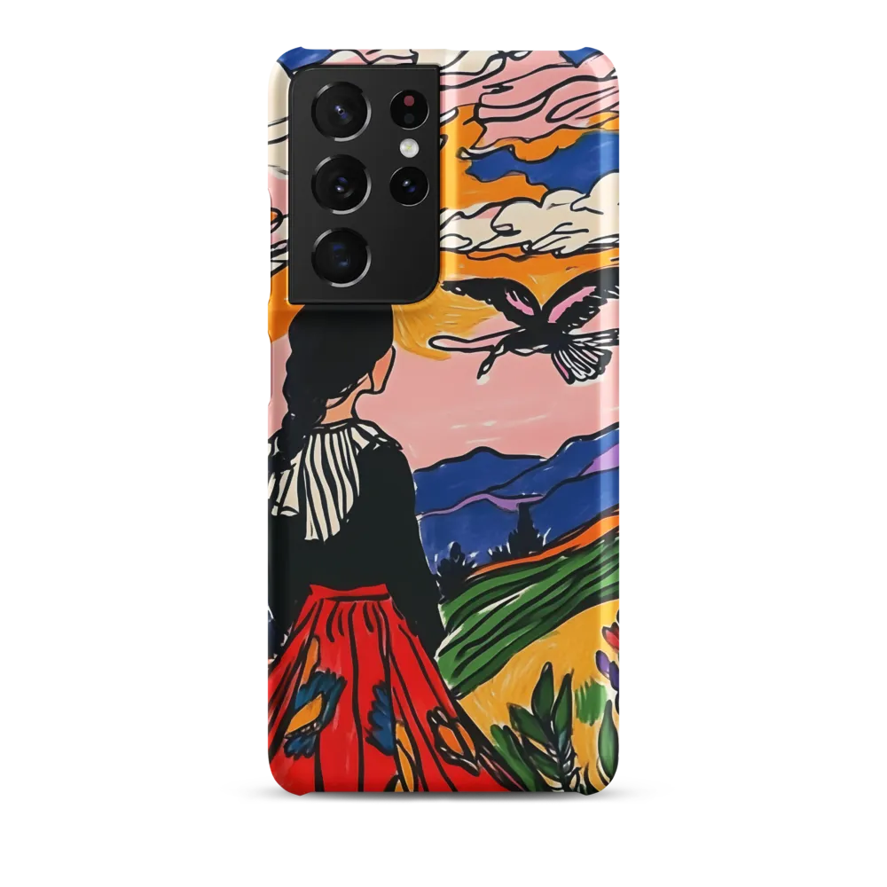 A Journey into Freedom | Phone Case |  S21 Ultra | Snap Case | Matte