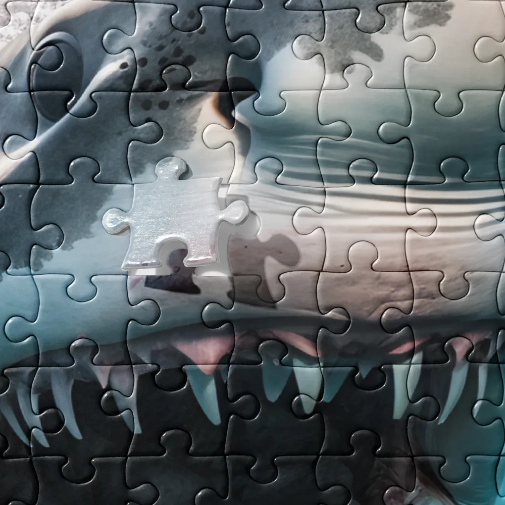 Majesty of the Ocean: The Great White Shark | Jigsaw Puzzle | 252/520 pieces