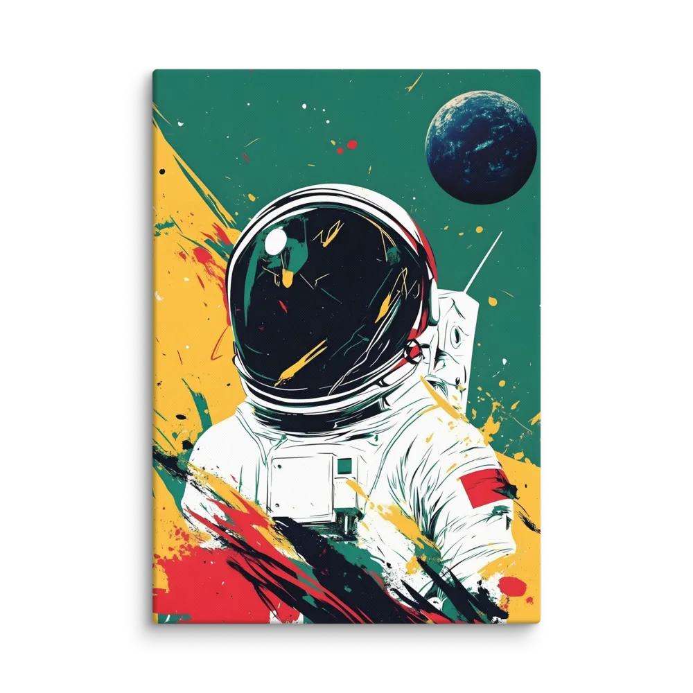 Galactic Explorer: A Modern Odyssey | Canvas | 28″×40″