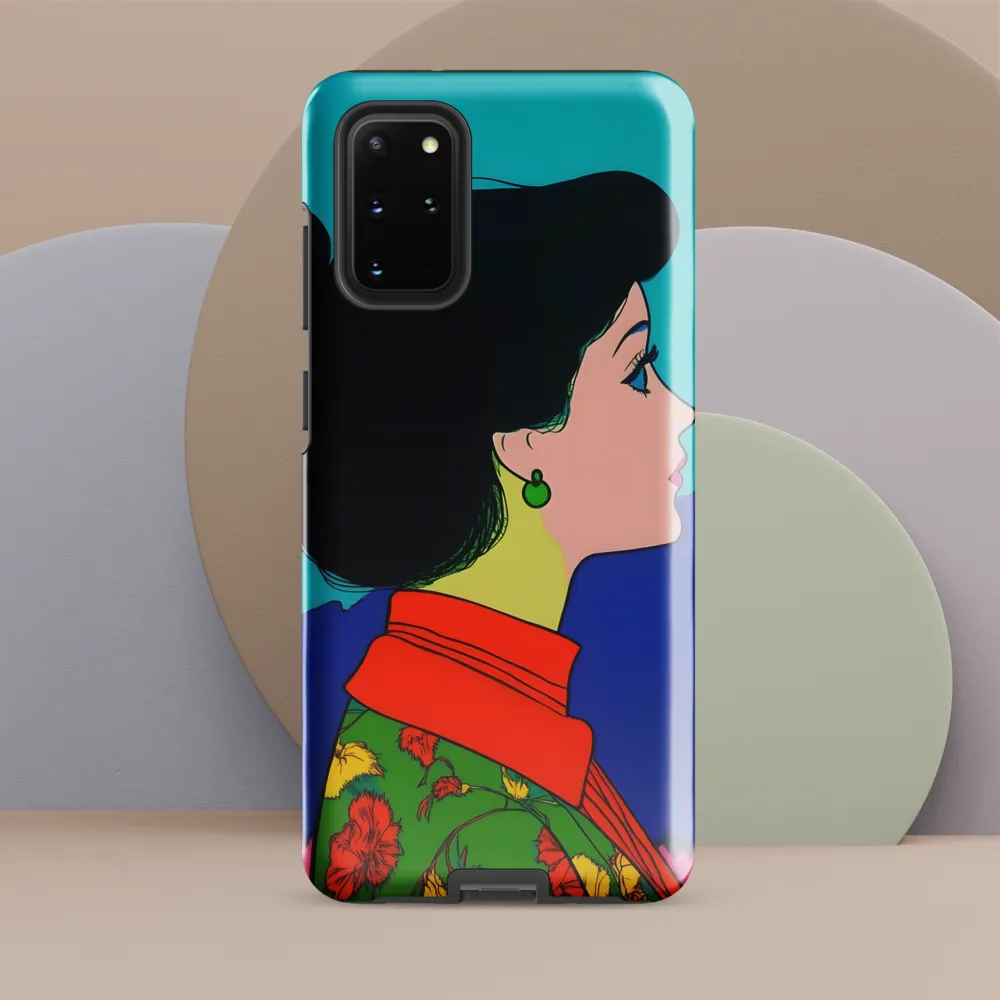 Whispers of Color: A Pop Art Portrait