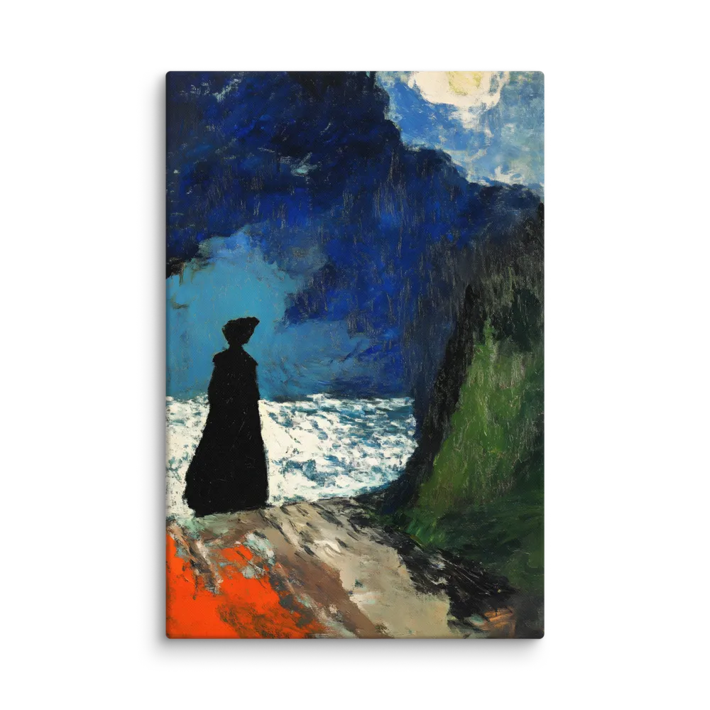 Solitary Reflection by the Sea