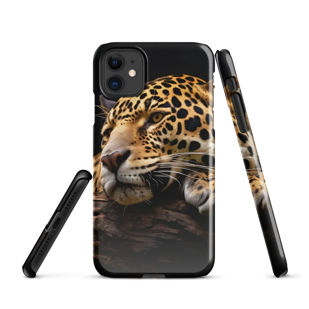Tranquil Majesty: The Resting Leopard