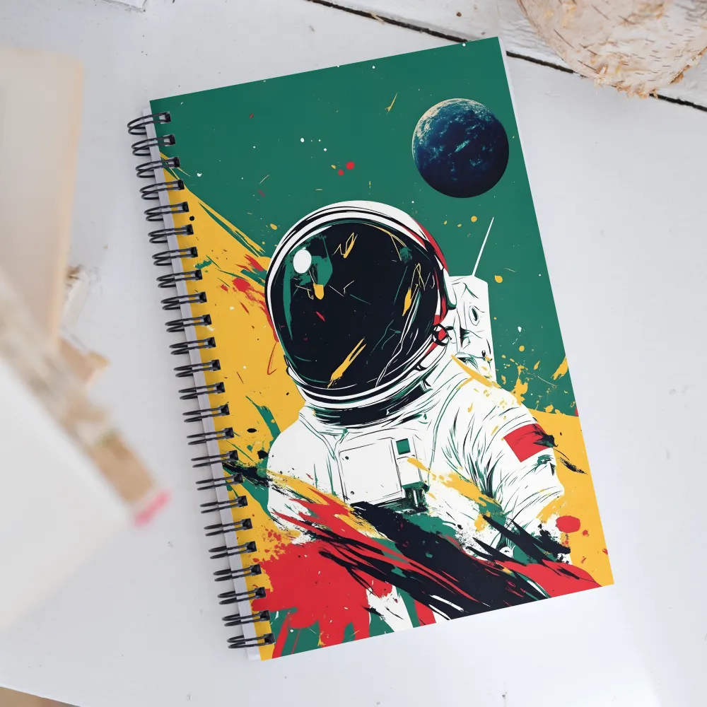 Galactic Explorer: A Modern Odyssey | Spiral Notebook