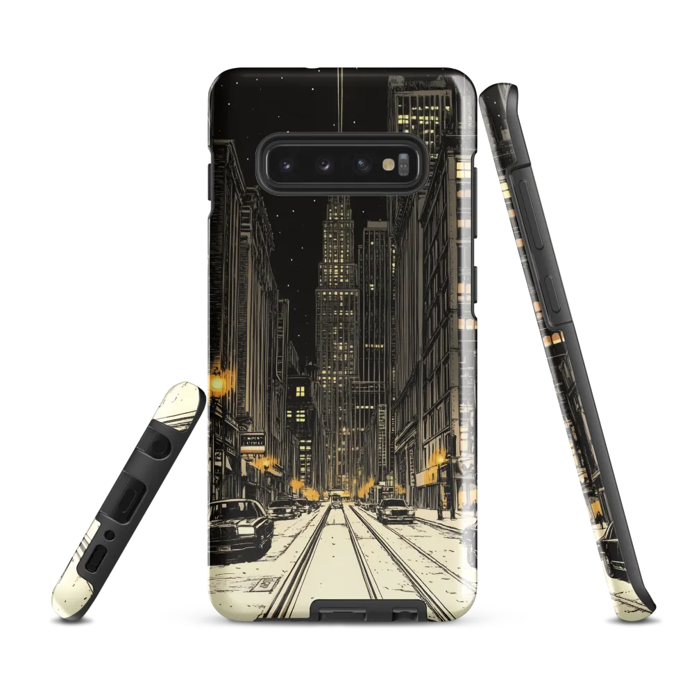 Whispers of the Night City | Phone Case |  S10 Plus | Tough Case | Glossy