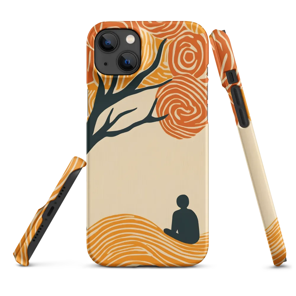 Silent Reflections under Swirling Leaves