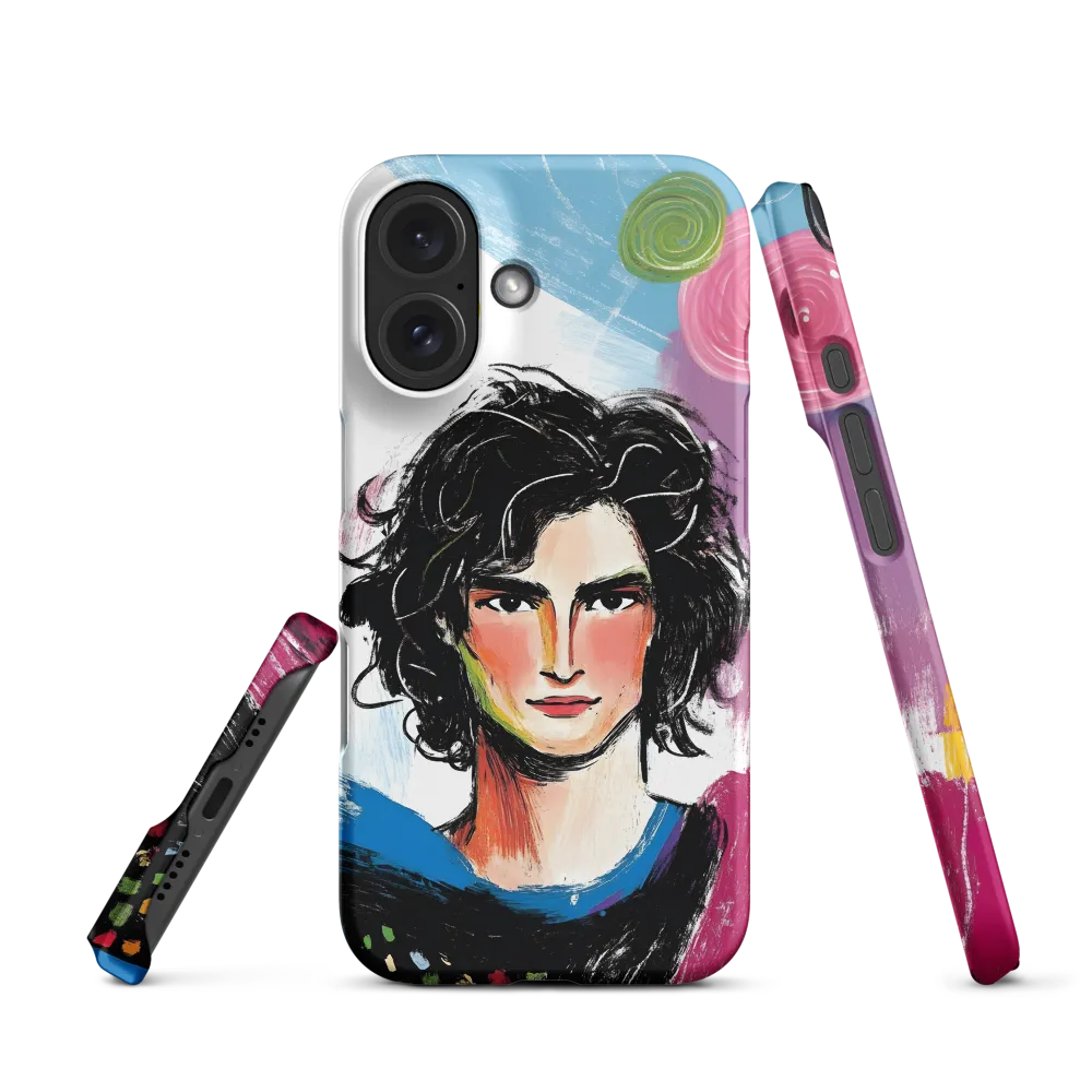 Vibrant Portrait of Youth | Phone Case |  16 | Snap Case | Matte