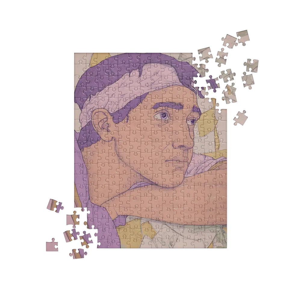 Contemplation in Pastel Hues | Jigsaw Puzzle | 252 pieces