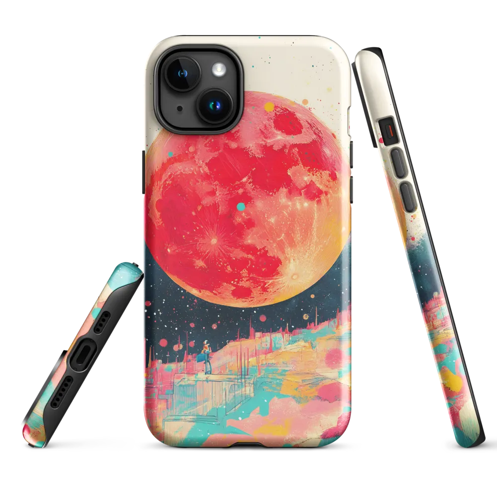 Crimson Dreams: A Lunar Exploration