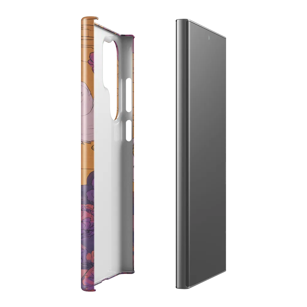 Whispers of the Violet Dawn | Phone Case |  S23 Ultra | Snap Case | Glossy