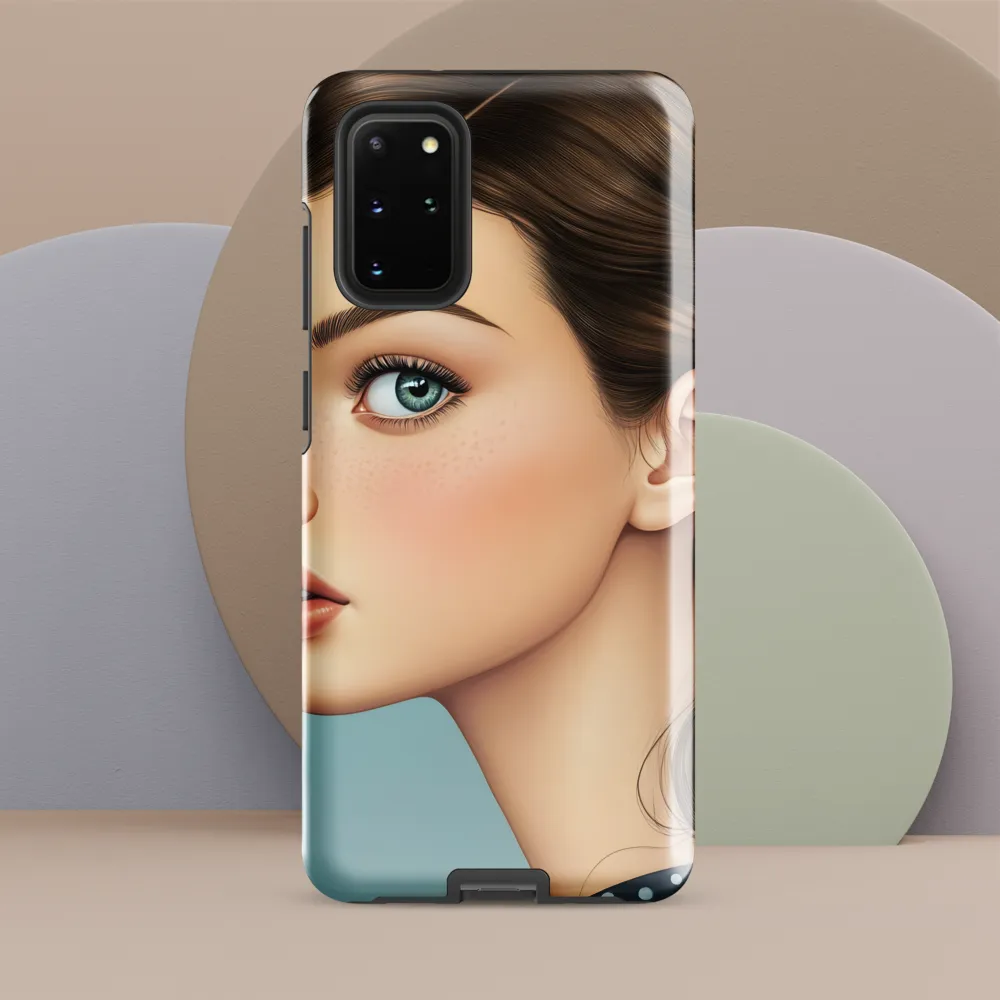 Captivating Gaze: A Modern Portrait