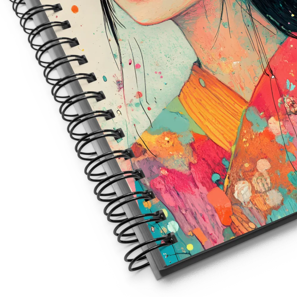 Whispers of Blossoms | Spiral Notebook