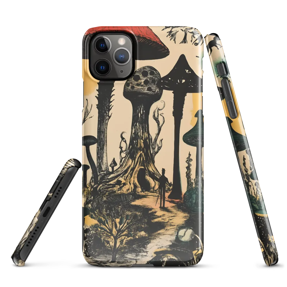 Whimsical Mycelium Realm | Phone Case |  11 Pro Max | Snap Case | Glossy