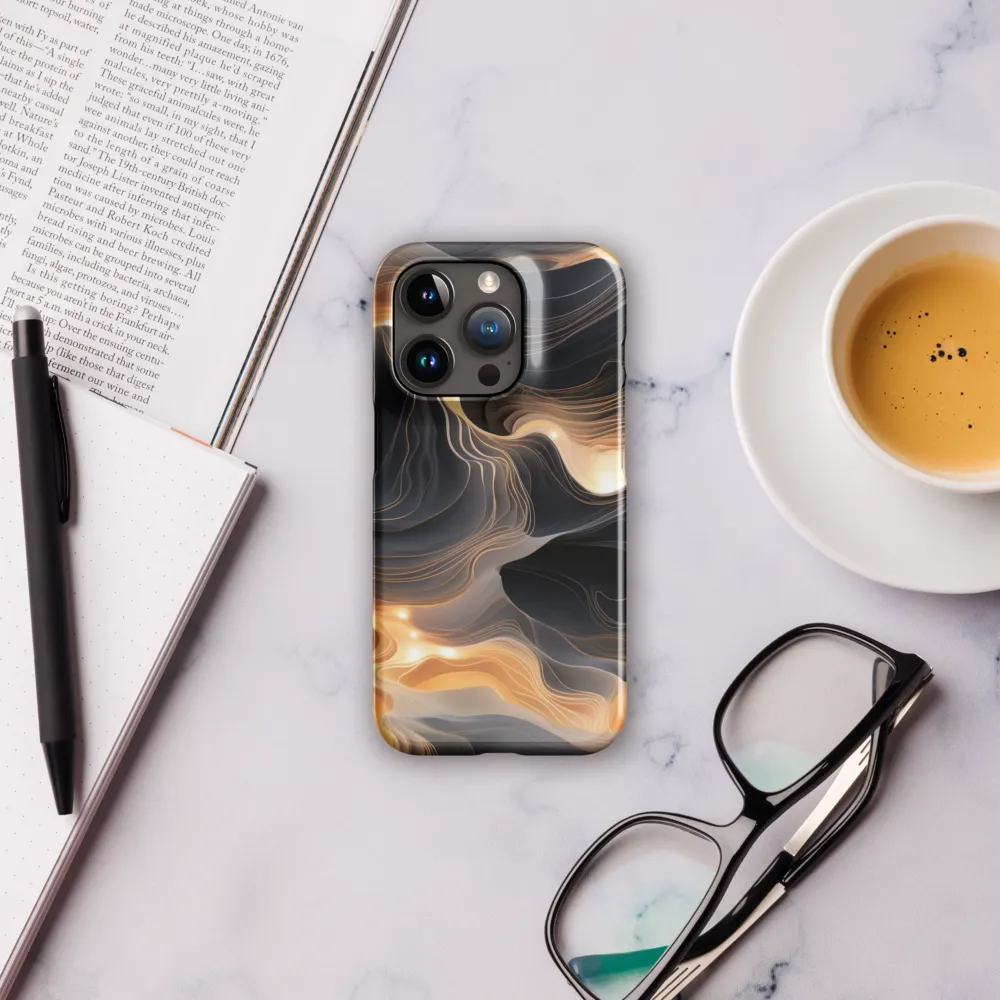 Fluid Harmony | Phone Case |  15 Pro | Snap Case | Glossy