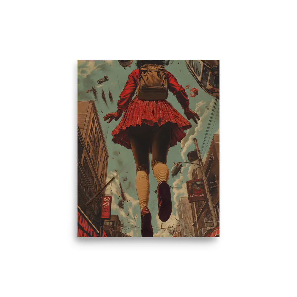 Flight of the Urban Dreamer | Poster | 8″×10″