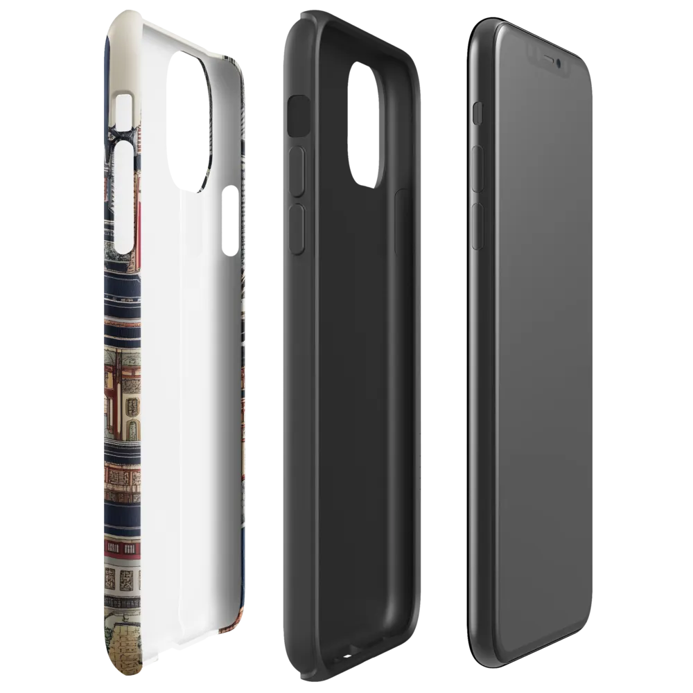 Urban Harmony: A Fusion of Tradition and Modernity | Phone Case |  11 Pro Max | Tough Case | Glossy