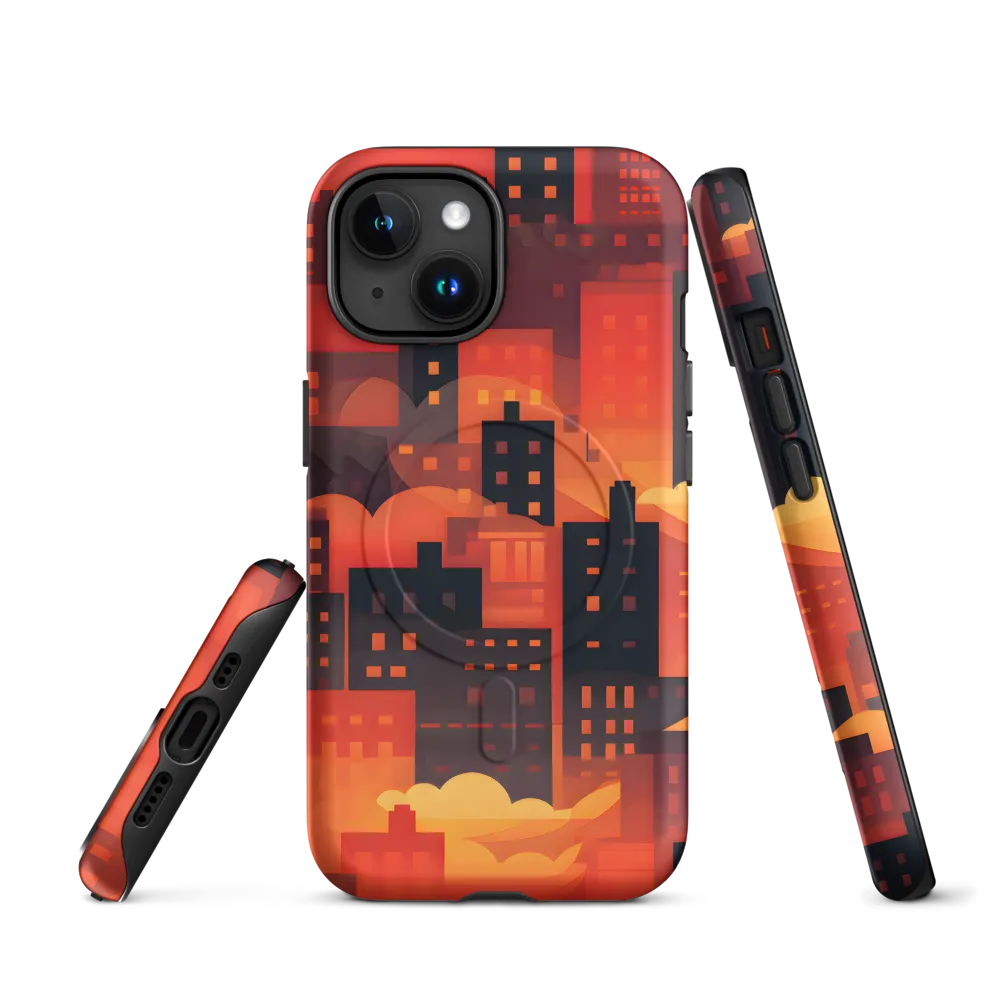 Radiance of the Urban Horizon | Phone Case |  15 | MagSafe® Tough Case | Matte