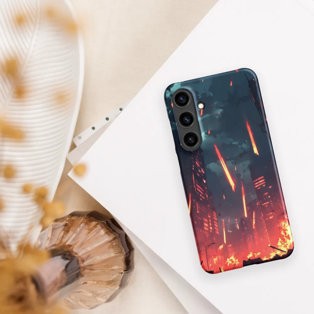 City of Ashes | Phone Case |  S24 Plus | Snap Case | Matte