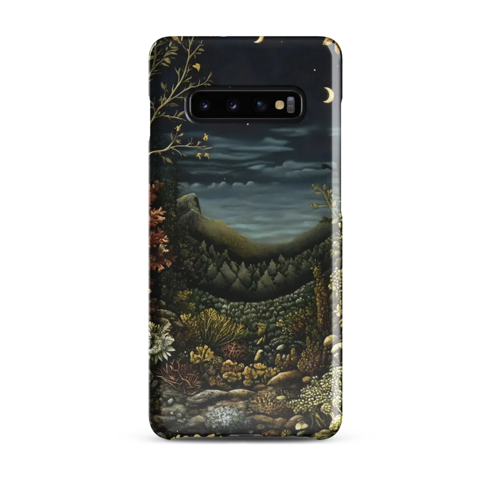 Celestial Reverie in a Serene Landscape | Phone Case |  S10 Plus | Snap Case | Glossy