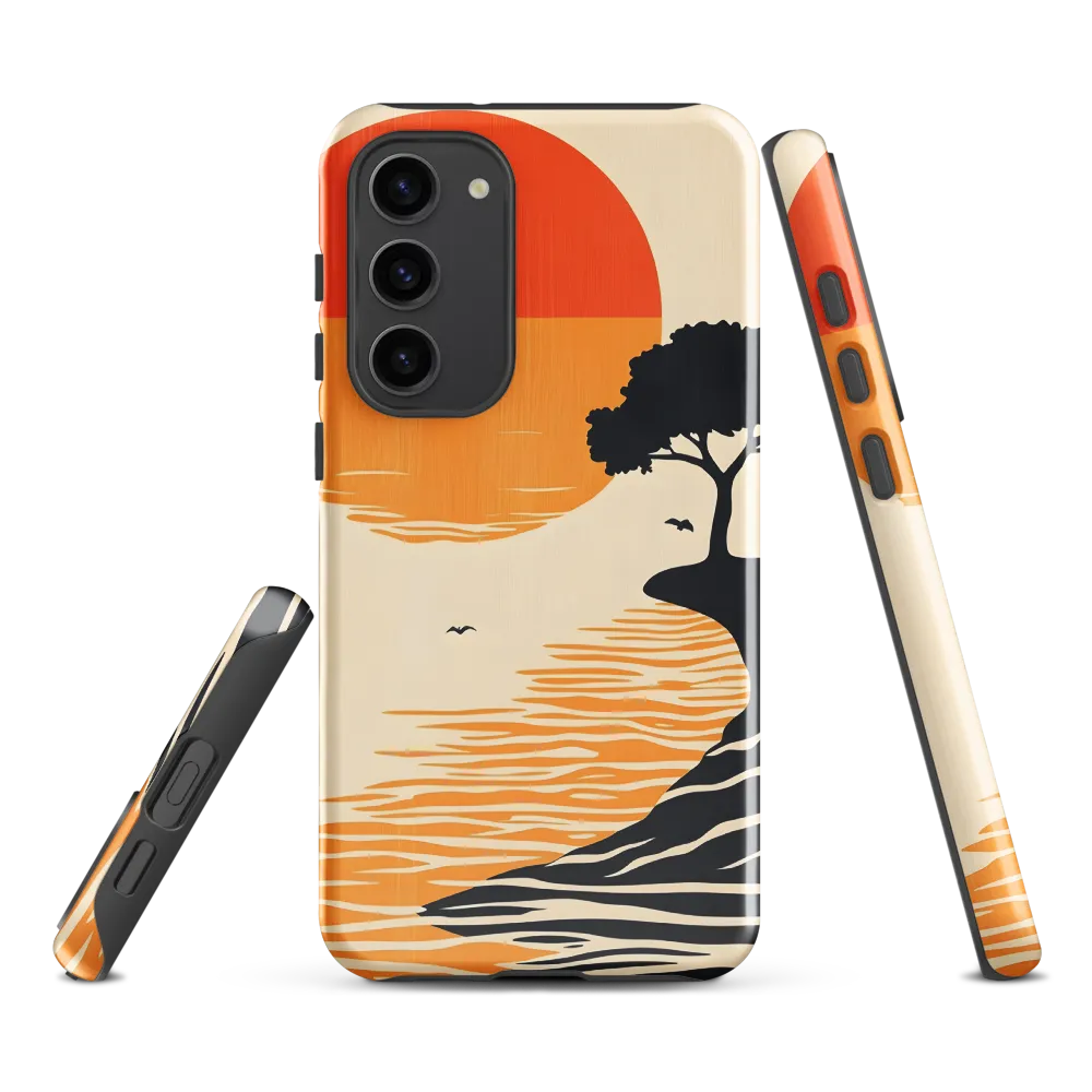 Serene Sunset | Phone Case |  S23 Plus | Tough Case | Glossy