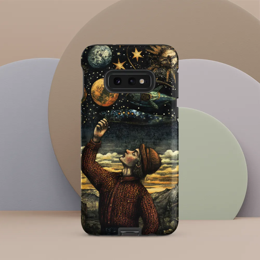 Cosmic Curiosity: A Journey Beyond Earth | Phone Case |  S10e | Tough Case | Matte