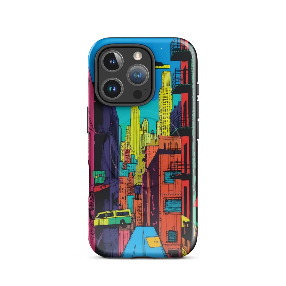Urban Vibrance: A Pop Art Cityscape