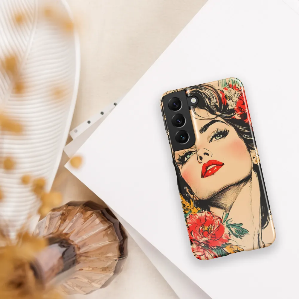 Radiance in Red: A Portrait of Elegance