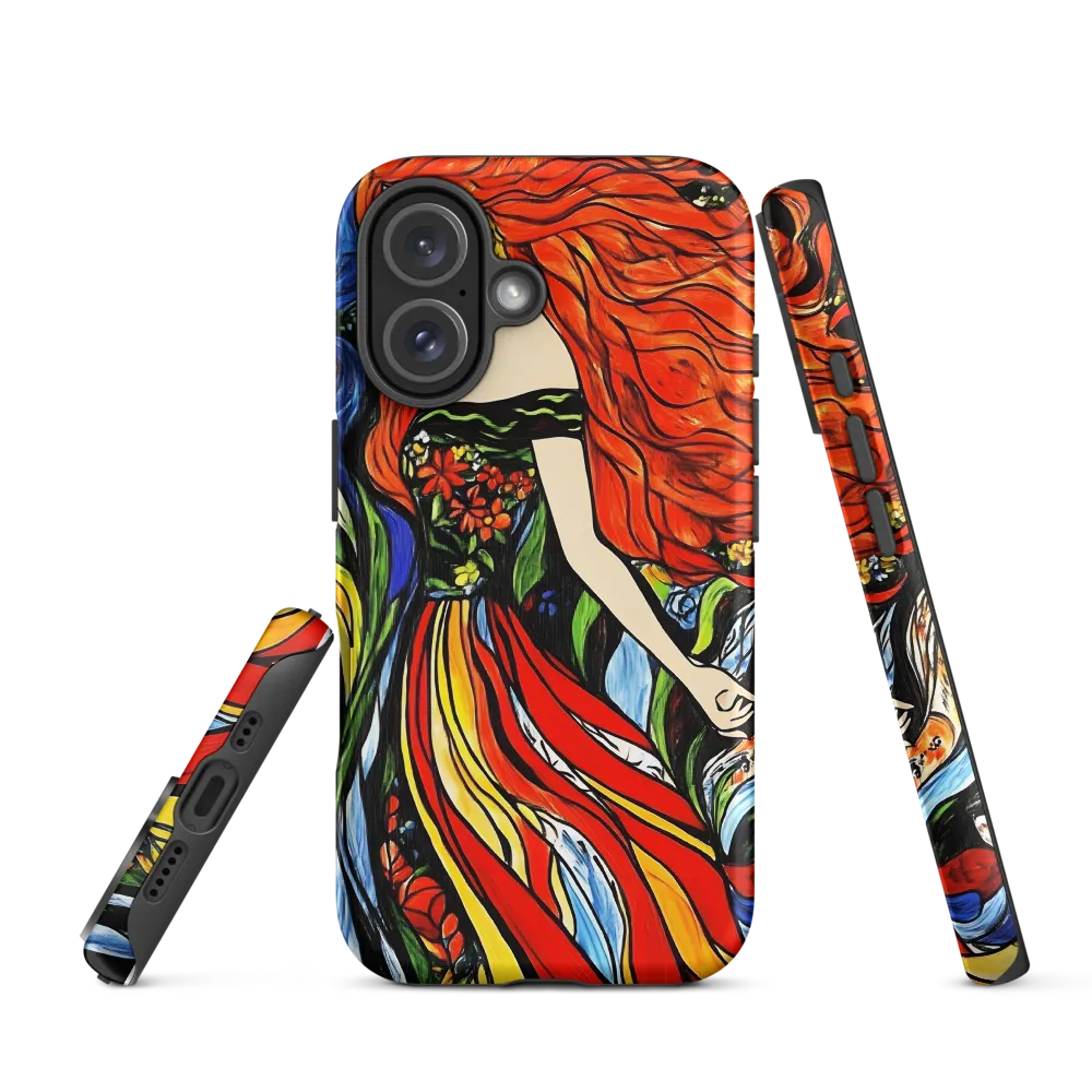 The Vibrant Spirit | Phone Case |  16 | Tough Case | Matte