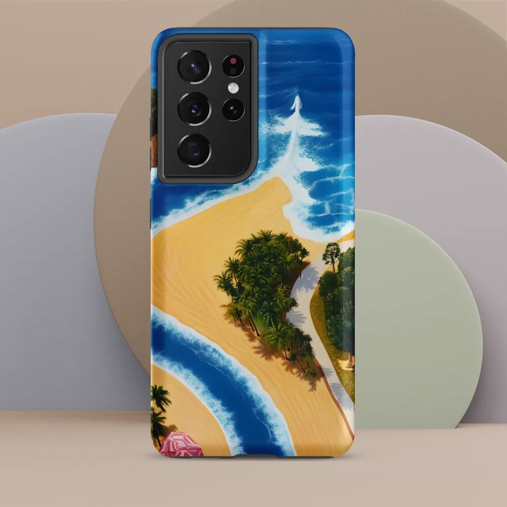 Tropical Serenity | Phone Case |  S21 Ultra | Tough Case | Matte