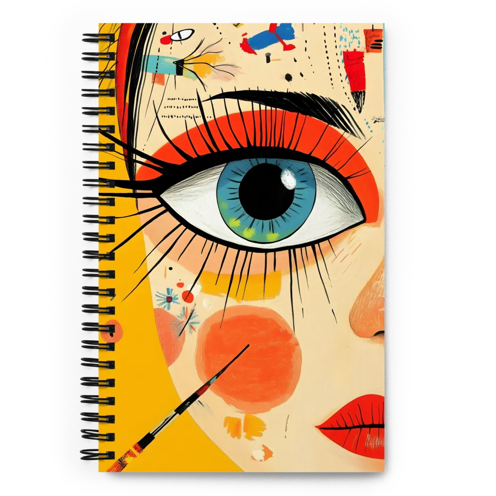 Through the Looking Eye | Spiral Notebook