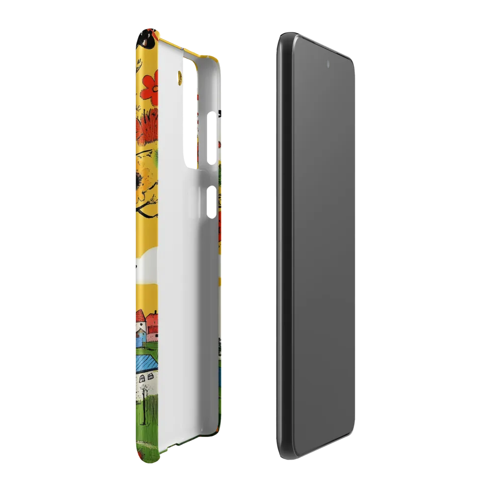 Whimsical Blooms of Life | Phone Case |  S21 Plus | Snap Case | Matte