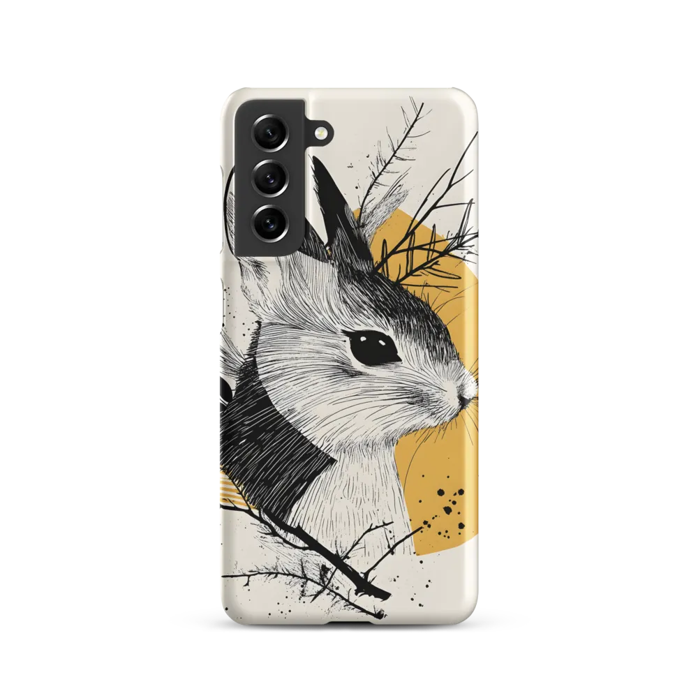 Ethereal Rabbit: A Study in Line Art