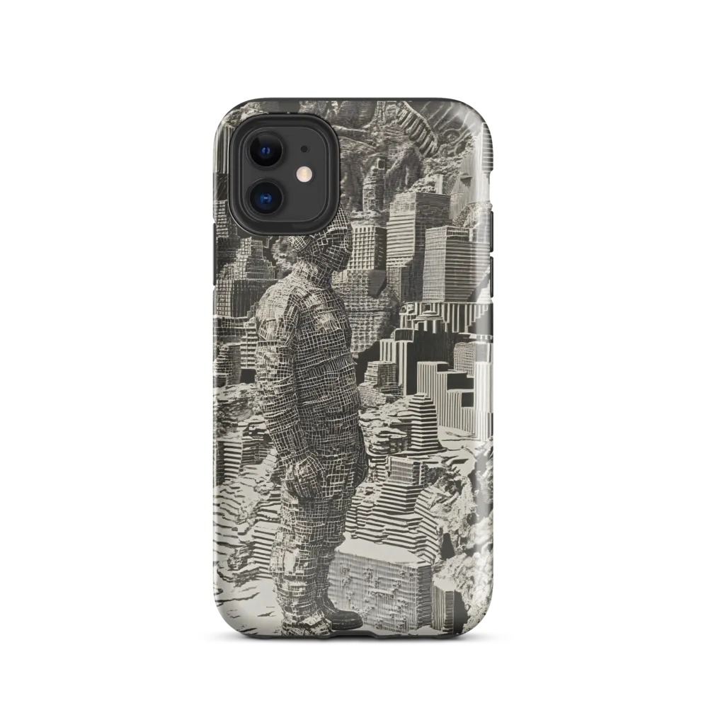 Contemplation in an Abstract Landscape | Phone Case |  11 | Tough Case | Glossy