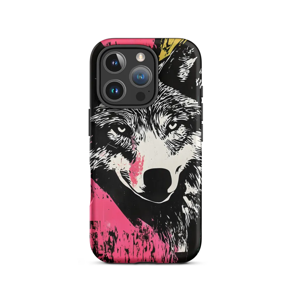 Intense Gaze of the Wolf