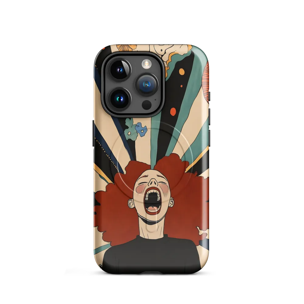 Roar of Emotion | Phone Case |  15 Pro | MagSafe® Tough Case | Glossy