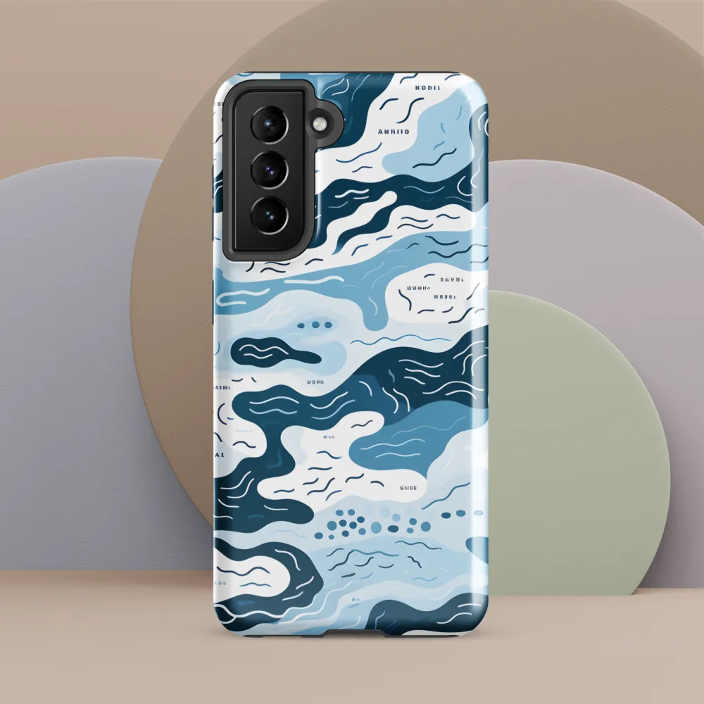 Flowing Waters: An Abstract Journey