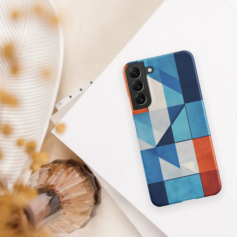 Geometric Harmony in Color | Phone Case |  S22 Plus | Snap Case | Matte
