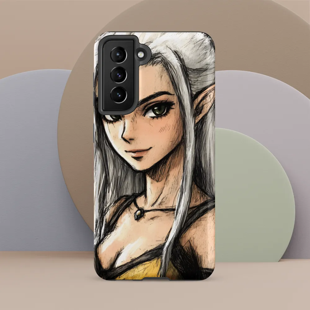 Ethereal Elegance: The Elf's Portrait
