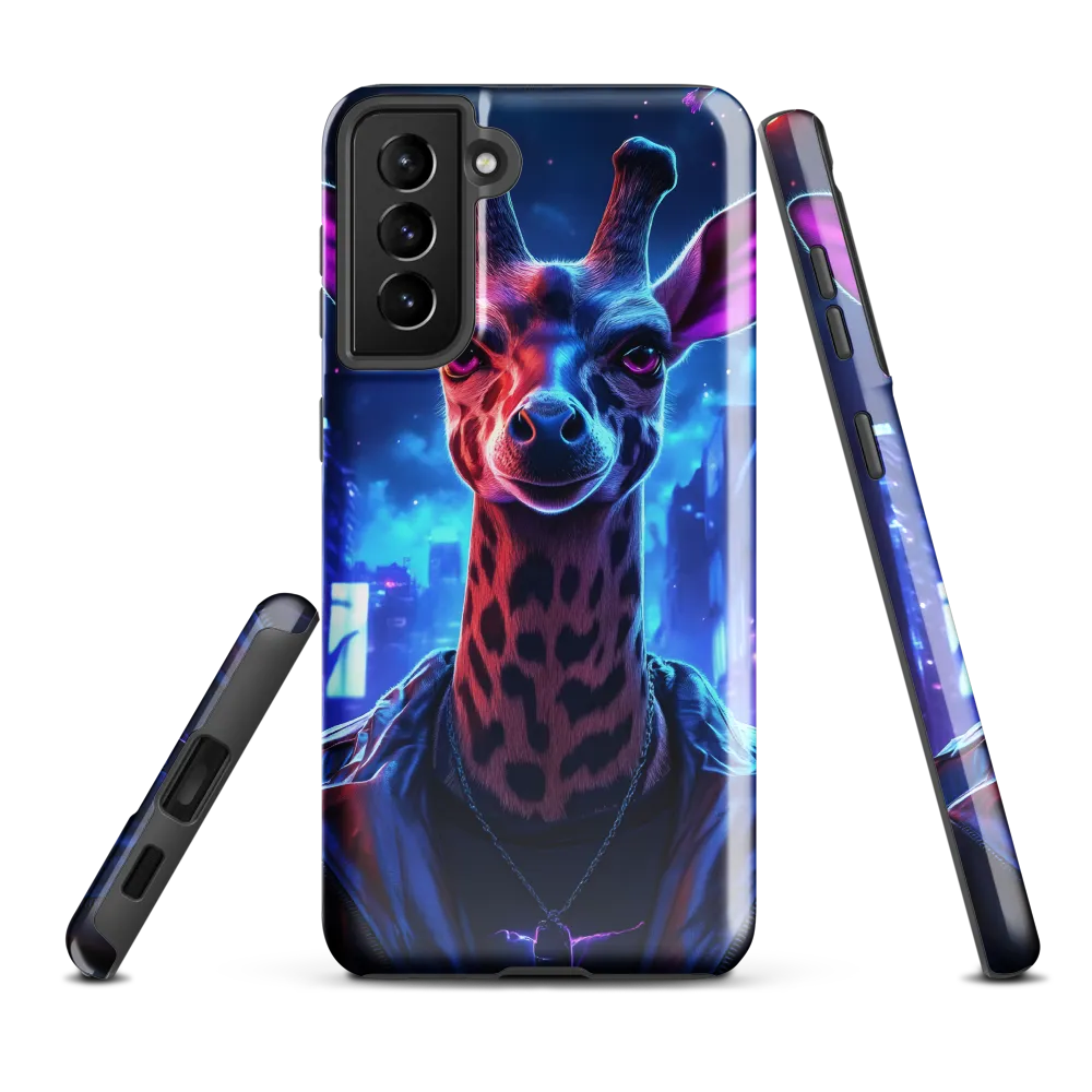 Urban Giraffe: A Neon Fantasy