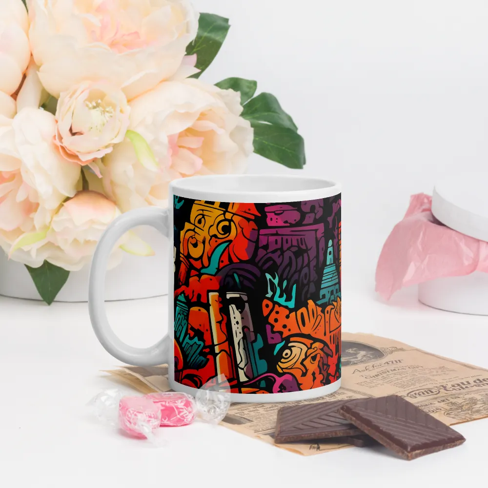 Vibrant Urban Surrealism | Mugs | Multiple Sizes & Colors