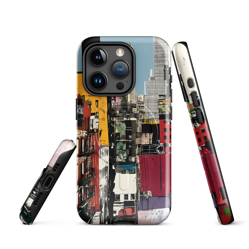 Urban Collage: A Vivid Cityscape