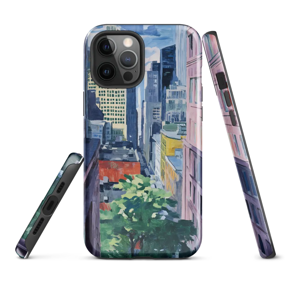 Urban Symphony: A Cityscape in Color