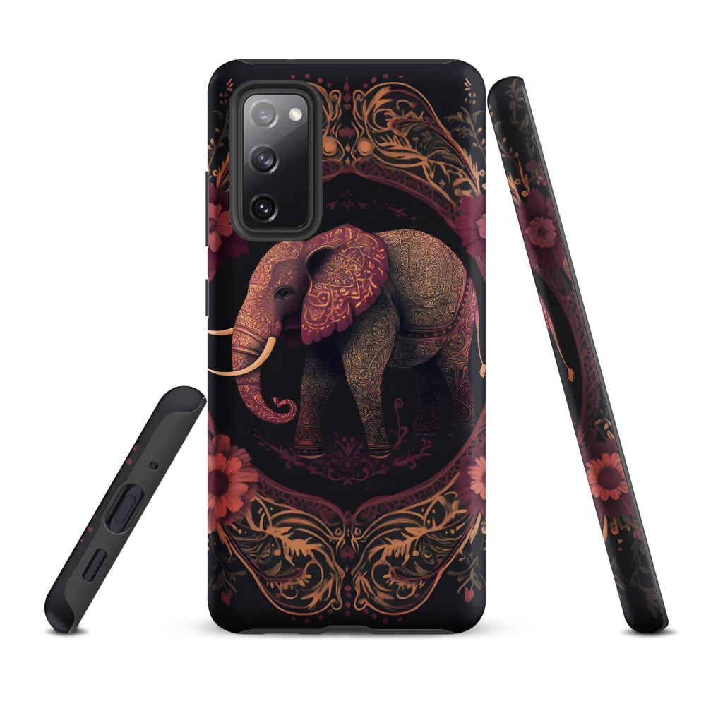 Regal Reverie: The Ornate Elephant