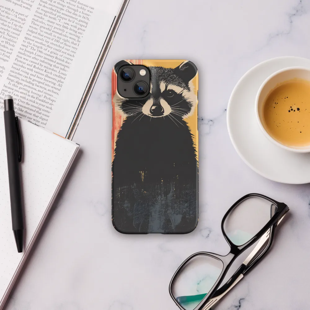 Whimsical Raccoon Portrait