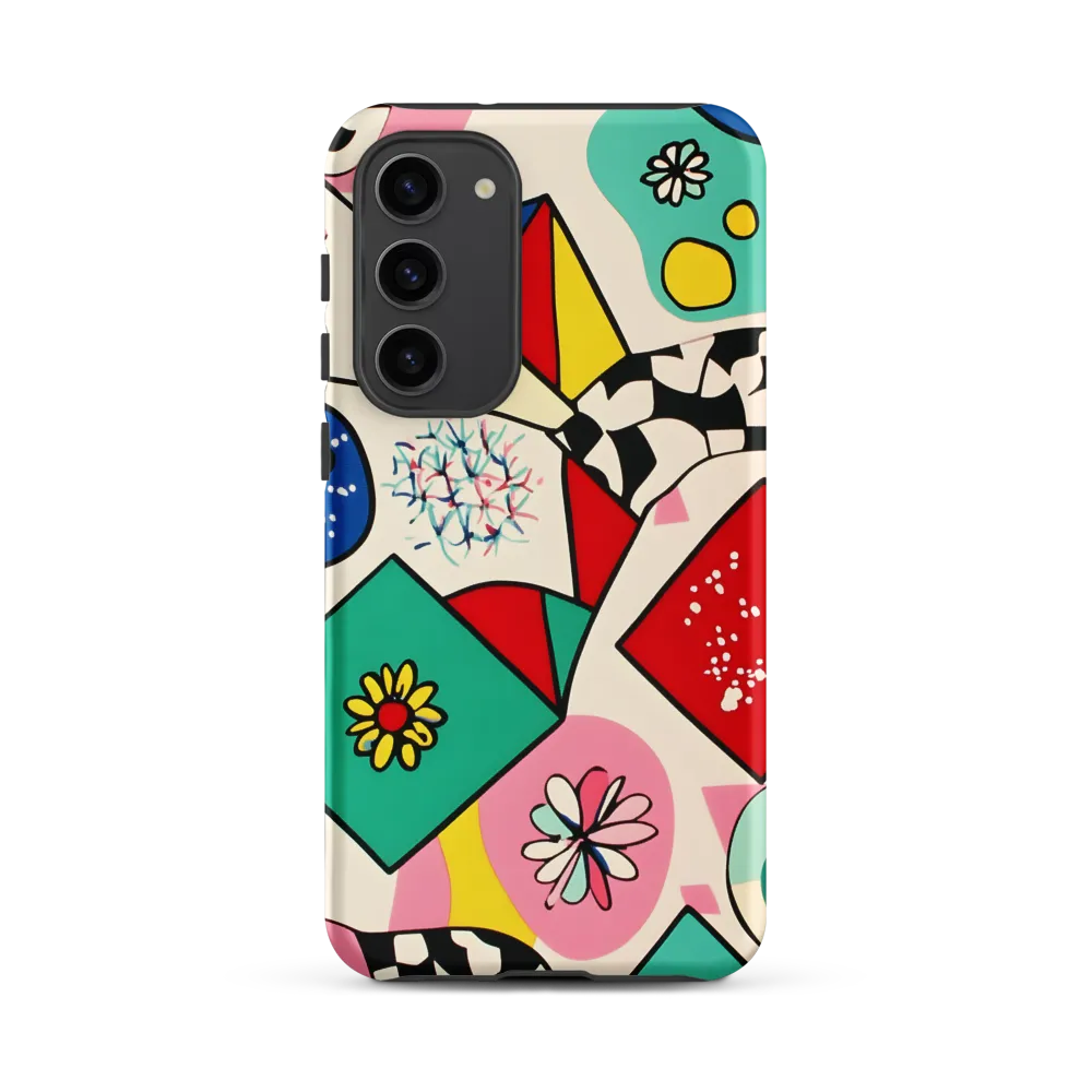 Joyful Geometry: A Playful Dance of Shapes and Colors