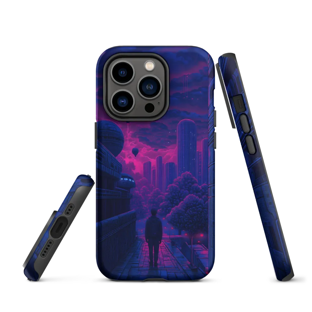 Lost in a Technological Dreamscape | Phone Case |  14 Pro | Tough Case | Matte