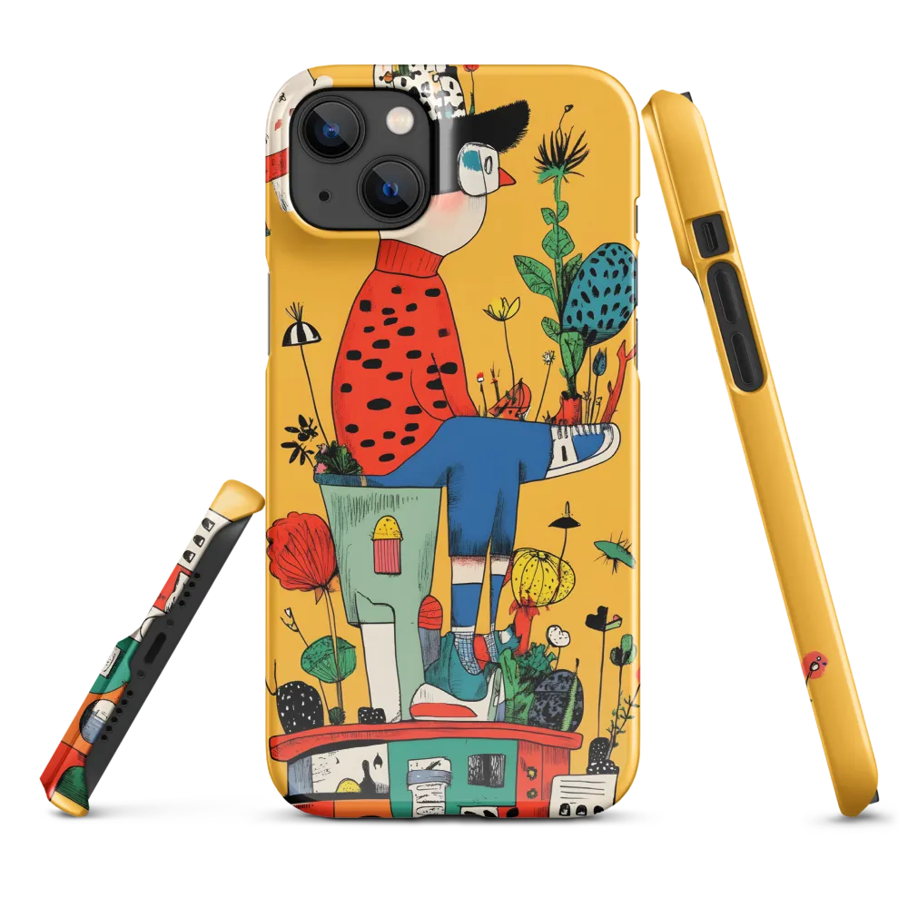 Whimsical Growth | Phone Case |  14 Plus | Snap Case | Glossy